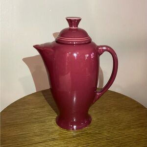Fiestaware Cinnabar Coffee Server Pot